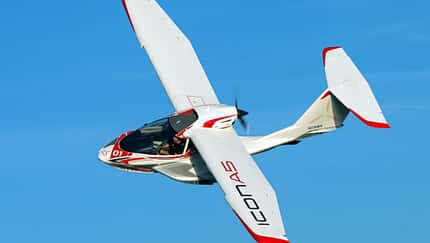 ICON A5 bereit zur Auslieferung
