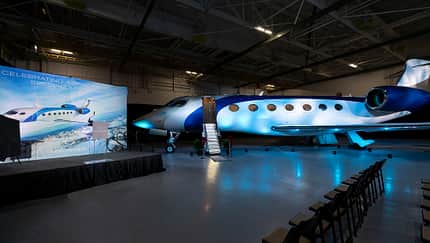 Erster Kunde übernimmt Gulfstream G500
