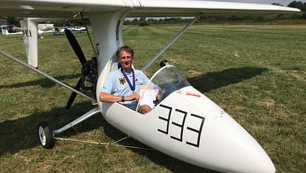 Silbermedaille für Ulrich Nübling