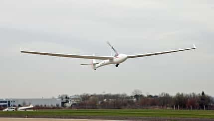 Die Elektro-Libelle fliegt
