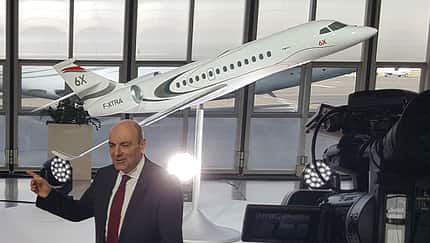 Dassault stellt Falcon 6X vor