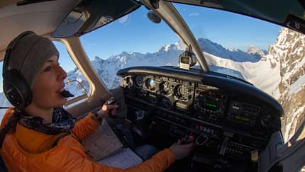 Dominique Gisin: Von der Piste ins Cockpit