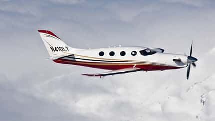 Turboprop-Single Epic E1000 ist in der Luft