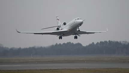 Die Falcon 8X fliegt!