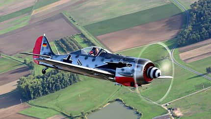 Fw 190-Replik am aerokurier-Stand