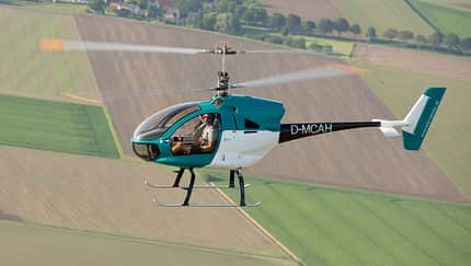 600 Kilogramm auch für UL-Hubschrauber