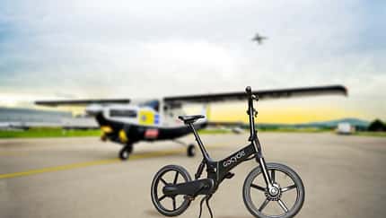 Flugzeug, Fahrrad Ride & Fly