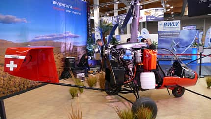 Tragschrauber und UL-Helis auf der AERO
