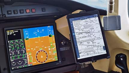 iPad, Halterung, Cockpit Hilfe für iPad-Nutzer im Cockpit