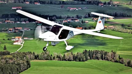 So fliegt sich der ultraleichte Elektro-Zweisitzer