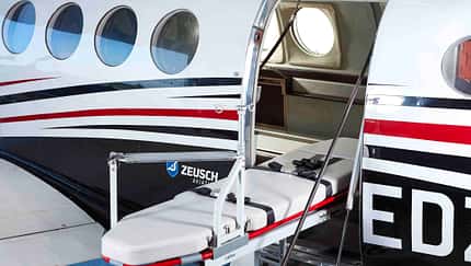King Air im medizinischen Einsatz