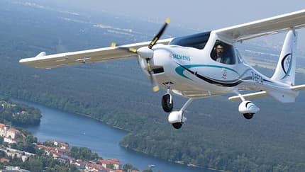 Flight Design F2e mit Siemens-Elektromotor.
