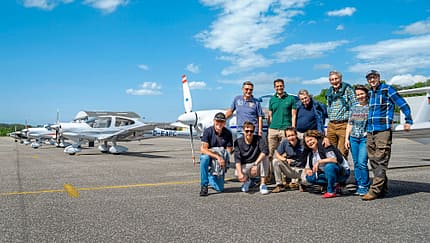 Im eigenen Flieger in den Norden