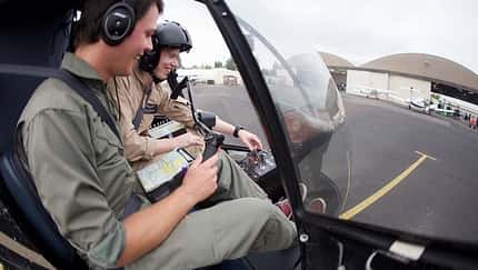 Grundausbildung für Hubschrauberpiloten