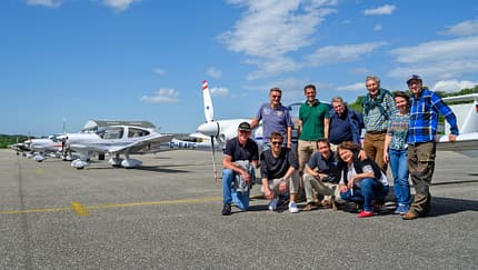 Zusammen nach Frankreich fliegen!