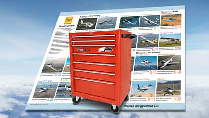 Abstimmen und einen Snap-On-Werkzeugwagen gewinnen