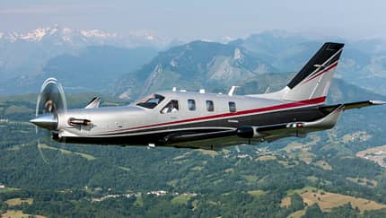 TBM 940 landet automatisch