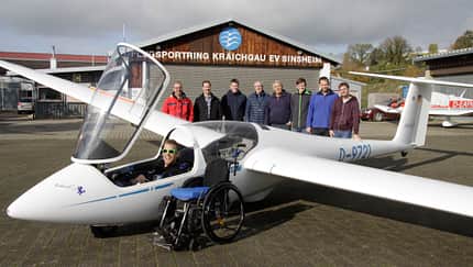 Martin fliegt allein