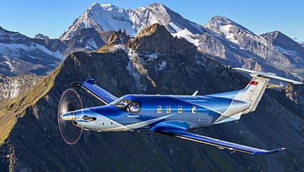 Pilatus PC-12 NGX, Air-to-Air Pilatus