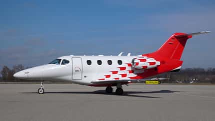 Beechcraft Premier 1A Lackierungen und Modifikationen