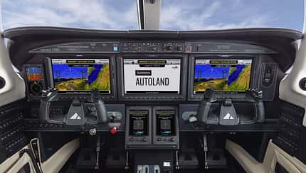 FAA-Zulassung für Autoland-System