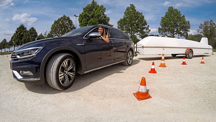 Mit dem Flugzeugtrailer sicher unterwegs