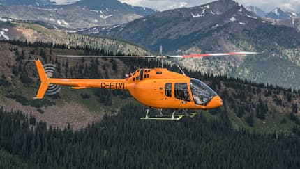 Bell 505 JRX sammelt 50.000 Flugstunden