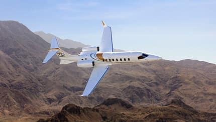 Erster Learjet 75 Liberty ausgeliefert