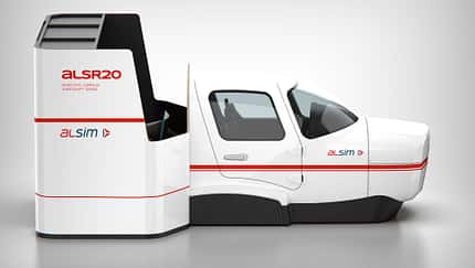 ALSR20, Cirrus SR20, Simulator, ALSIM Alsim: Simulator fürs Cirrus-Training