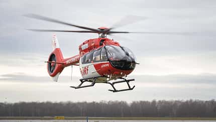 H145 mit fünf Rotorblättern für DRF