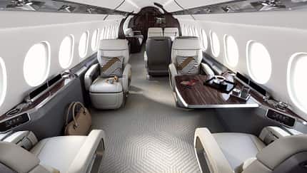 Red-Dot-Award für die Kabine der Falcon 6X
