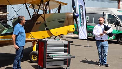 Hauptgewinn für Oldtimer-Pilot