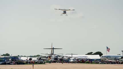 Volocopter fliegt in Oshkosh