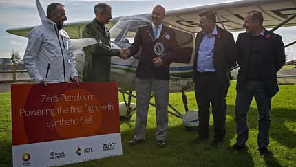 Project Martin - First flight using synthetic aviation fuel