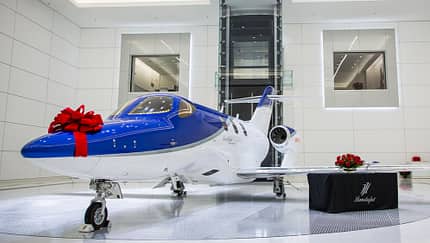 Der 200.  HondaJet ist ausgeliefert