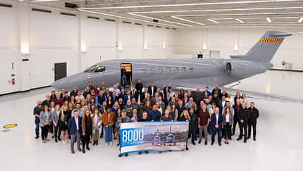 8000. Cessna Citation ausgeliefert