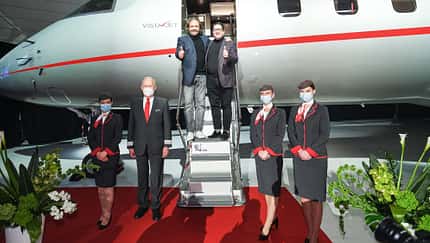 Die 100. Gobal 7500 geht an VistaJet