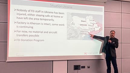 Ukraine-Krieg belastet Flight Design