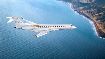 Zweite Premiere der Global 8000 
