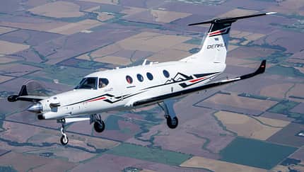 Die zweite Beechcraft Denali hebt ab