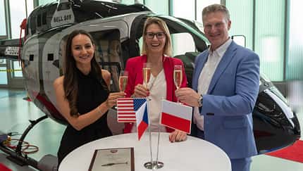 Sieben Bell 505 JRX für europäische Kunden