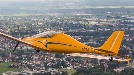 Electra Trainer hebt ab