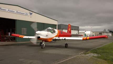 Agrar-Oldie fliegt mit RED-Dieselmotor
