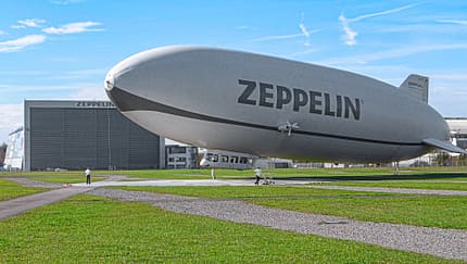 Zeppelin kommt an die Ruhr