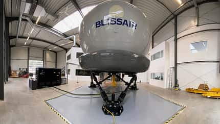 Blissair-Simulator in Bocholt.