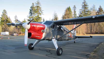 Beaver fliegt mit RED A03 