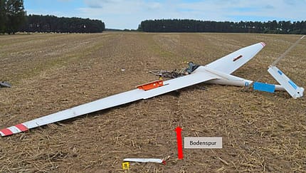 Der Segelflieger-Alptraum: Wenn einer fehlt...