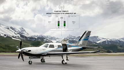 Digitale Kontrolle über das Flugzeug   
