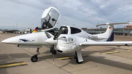 DA42 erstmals mit SAF gestartet​