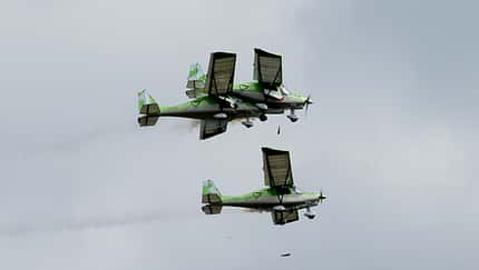 Der letzte Flug 
der GrassHoppers